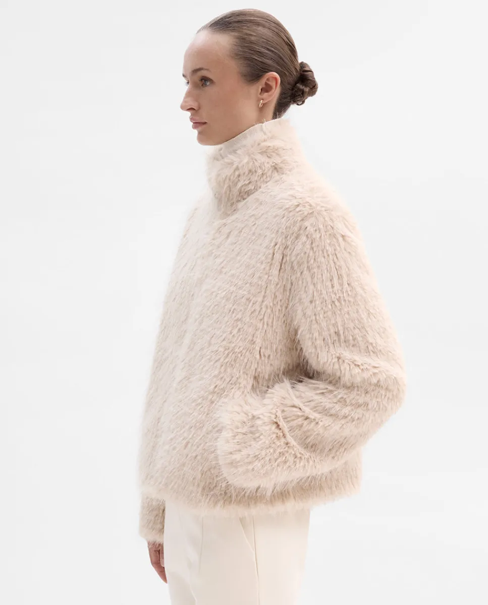 Prendas De Abrigo|Chaquetas|SIMORRA Chaqueta corta de pelo Beige