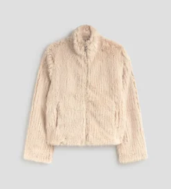 Prendas De Abrigo|Chaquetas|SIMORRA Chaqueta corta de pelo Beige
