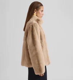 Prendas De Abrigo|Chaquetas|SIMORRA Chaqueta corta pelo Beige