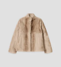 Prendas De Abrigo|Chaquetas|SIMORRA Chaqueta corta pelo Beige