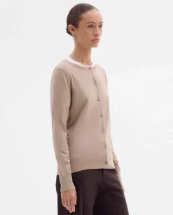 Prendas De Punto|Jerséis Y Cárdigans|SIMORRA Chaqueta de punto bicolor Beige