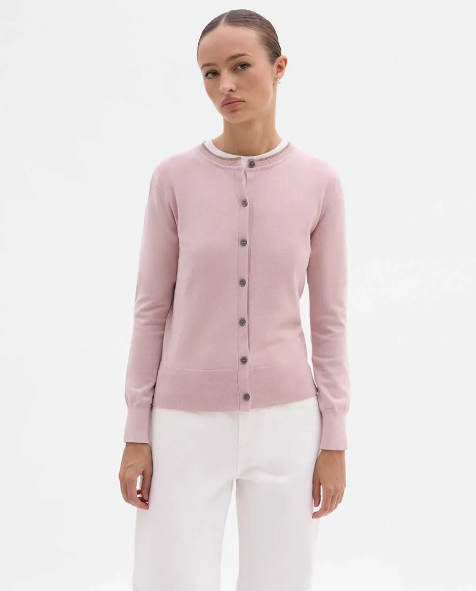 Prendas De Punto|Jerséis Y Cárdigans|SIMORRA Chaqueta de punto bicolor Rosa