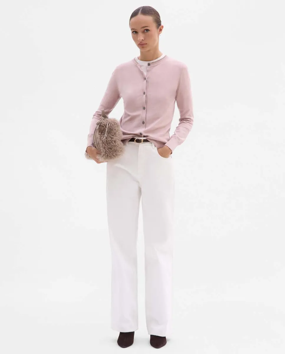Prendas De Punto|Jerséis Y Cárdigans|SIMORRA Chaqueta de punto bicolor Rosa