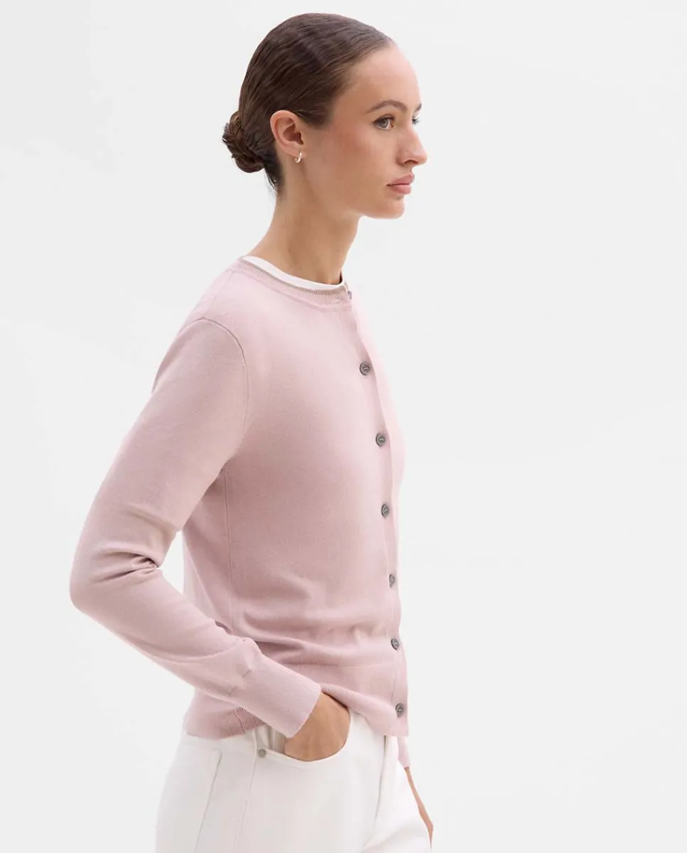 Prendas De Punto|Jerséis Y Cárdigans|SIMORRA Chaqueta de punto bicolor Rosa