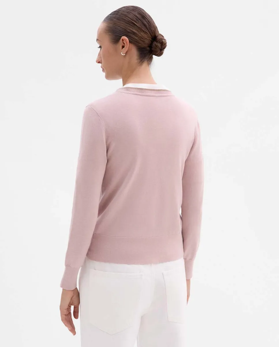 Prendas De Punto|Jerséis Y Cárdigans|SIMORRA Chaqueta de punto bicolor Rosa