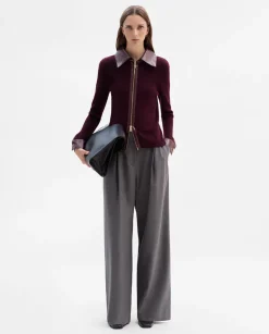 Prendas De Punto|Jerséis Y Cárdigans|SIMORRA Chaqueta de punto combinado Rojo