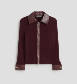 Prendas De Punto|Jerséis Y Cárdigans|SIMORRA Chaqueta de punto combinado Rojo