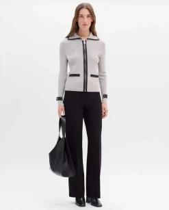 Prendas De Punto|Jerséis Y Cárdigans|SIMORRA Chaqueta punto efecto piel Gris