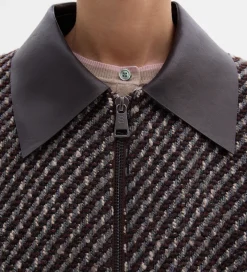 Prendas De Abrigo|Chaquetas|SIMORRA Chaqueta tejido fantasía Marrón
