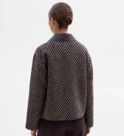 Prendas De Abrigo|Chaquetas|SIMORRA Chaqueta tejido fantasía Marrón