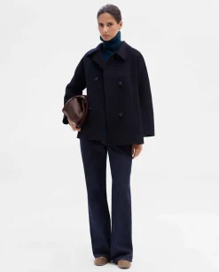 Prendas De Abrigo|Chaquetas|SIMORRA Chaquetón cruce doble faz Azul