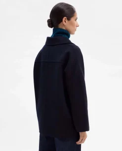Prendas De Abrigo|Chaquetas|SIMORRA Chaquetón cruce doble faz Azul