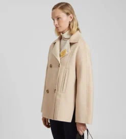 Prendas De Abrigo|Chaquetas|SIMORRA Chaquetón doble faz cruce Beige