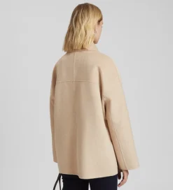 Prendas De Abrigo|Chaquetas|SIMORRA Chaquetón doble faz cruce Beige
