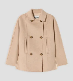 Prendas De Abrigo|Chaquetas|SIMORRA Chaquetón doble faz cruce Beige