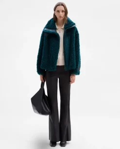 Prendas De Abrigo|SIMORRA Chaquetón efecto pelo Azul