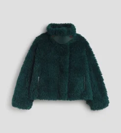 Prendas De Abrigo|SIMORRA Chaquetón efecto pelo Azul