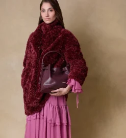 Prendas De Abrigo|Chaquetas|SIMORRA Chaquetón efecto pelo Rojo