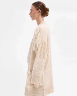 Prendas De Punto|Jerséis Y Cárdigans|SIMORRA Cárdigan largo combinado Beige
