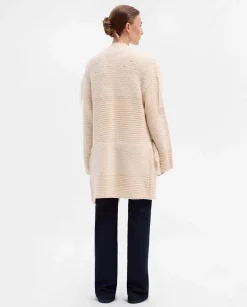 Prendas De Punto|Jerséis Y Cárdigans|SIMORRA Cárdigan largo combinado Beige