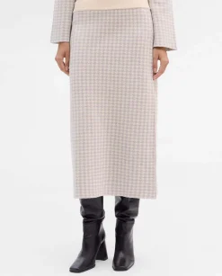Prendas De Punto|Pantalones Y Faldas|SIMORRA Falda jacquard punto Gris