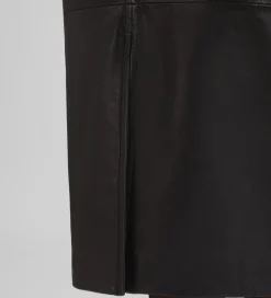 Fiesta|Pantalones Y Faldas|SIMORRA Falda napa midi Negro