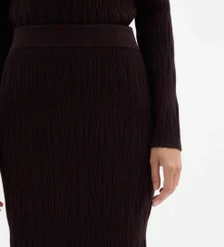 Prendas De Punto|Pantalones Y Faldas|SIMORRA Falda punto textura Marrón