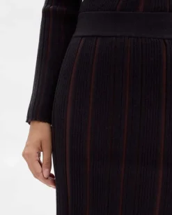 Prendas De Punto|Pantalones Y Faldas|SIMORRA Falda tubo canalé Negro