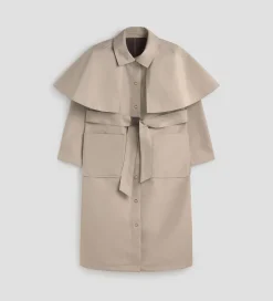 Prendas De Abrigo|SIMORRA Gabardina capa reversible Beige