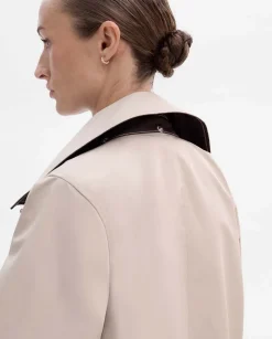Prendas De Abrigo|SIMORRA Gabardina capa reversible Beige