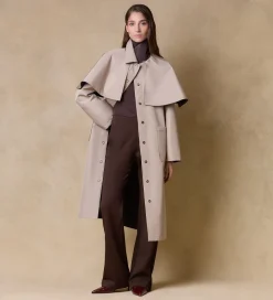 Prendas De Abrigo|SIMORRA Gabardina capa reversible Beige
