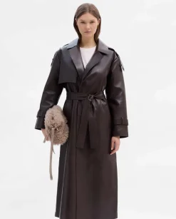 Prendas De Abrigo|Chaquetas|SIMORRA Gabardina napa Marrón