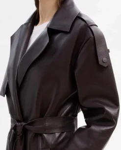 Prendas De Abrigo|Chaquetas|SIMORRA Gabardina napa Marrón