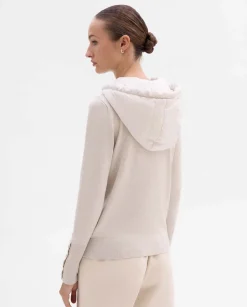Jerséis Y Cárdigans|SIMORRA Jersey capucha técnica Beige