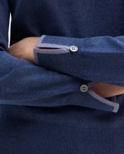 Prendas De Punto|Jerséis Y Cárdigans|SIMORRA Jersey cuello alto Azul