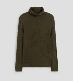 Prendas De Punto|Jerséis Y Cárdigans|SIMORRA Jersey cuello alto textura Verde