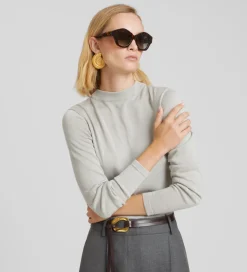 Prendas De Punto|Jerséis Y Cárdigans|SIMORRA Jersey cuello perkins Gris