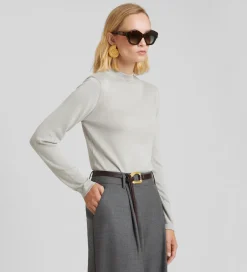Prendas De Punto|Jerséis Y Cárdigans|SIMORRA Jersey cuello perkins Gris