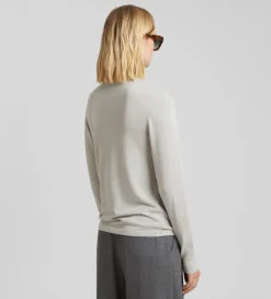 Prendas De Punto|Jerséis Y Cárdigans|SIMORRA Jersey cuello perkins Gris