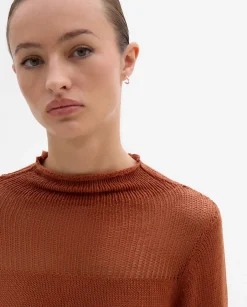 Prendas De Punto|Jerséis Y Cárdigans|SIMORRA Jersey detalle desagujado Naranja