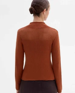 Prendas De Punto|Jerséis Y Cárdigans|SIMORRA Jersey detalle desagujado Naranja
