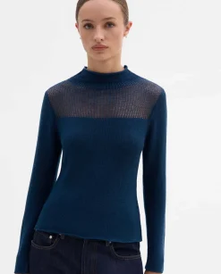 Prendas De Punto|Jerséis Y Cárdigans|SIMORRA Jersey detalle desagujado Azul