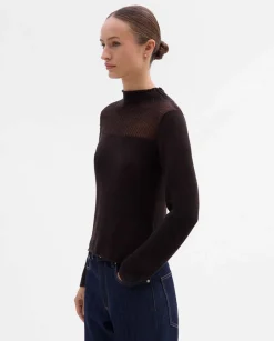 Prendas De Punto|Jerséis Y Cárdigans|SIMORRA Jersey detalle desagujado Marrón