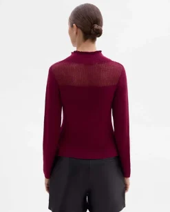 Prendas De Punto|Jerséis Y Cárdigans|SIMORRA Jersey detalle desagujado Rojo