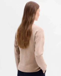 Jerséis Y Cárdigans|SIMORRA Jersey detalle tira Beige