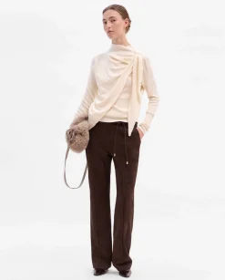 Prendas De Punto|Jerséis Y Cárdigans|SIMORRA Jersey efecto pañuelo Beige