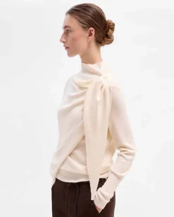 Prendas De Punto|Jerséis Y Cárdigans|SIMORRA Jersey efecto pañuelo Beige