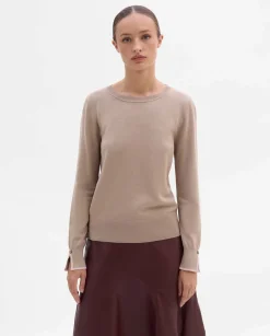 Prendas De Punto|Jerséis Y Cárdigans|SIMORRA Jersey escote redondo Beige