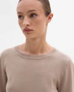 Prendas De Punto|Jerséis Y Cárdigans|SIMORRA Jersey escote redondo Beige