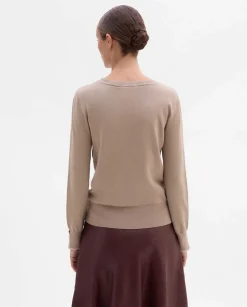 Prendas De Punto|Jerséis Y Cárdigans|SIMORRA Jersey escote redondo Beige